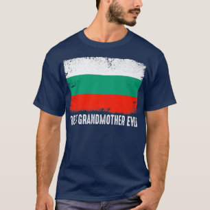Camiseta Distressed Bulgaria Flag Best Grandmother Ever Pat