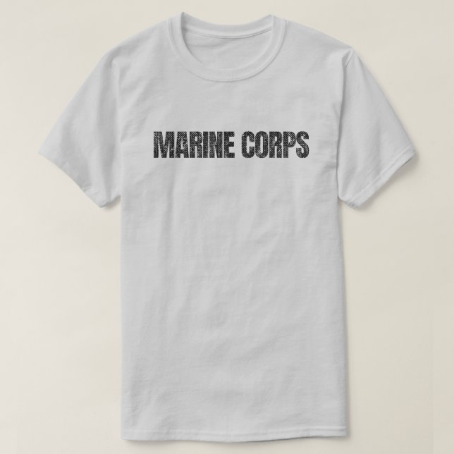 Camiseta Distressed Marine Corps (Diseño del anverso)