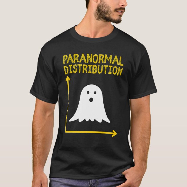 Camiseta Distribución paranormal Escuela de Halloween Psych (Anverso)