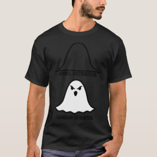 Camiseta Distribución paranormal Matemáticas fantasma Ge