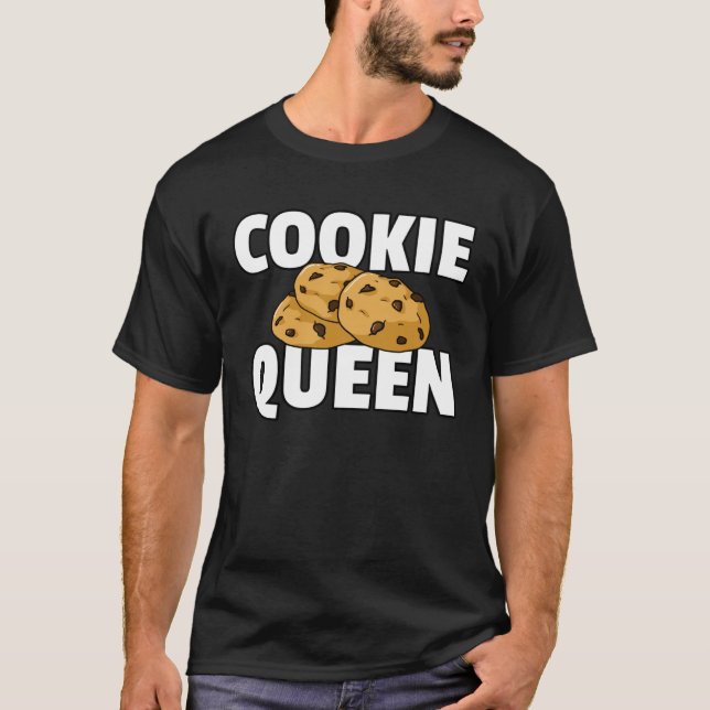 Camiseta Distribuidor de chocolate de chocolate de la reina (Anverso)