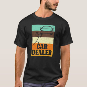 Camiseta Distribuidor de coches Funny Stick Man Salesperson