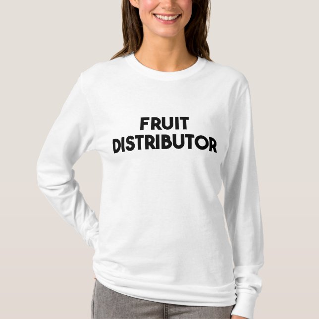 Camiseta Distribuidor de frutas (Anverso)