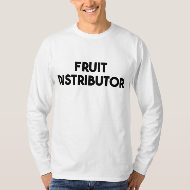 Camiseta Distribuidor de frutas (Anverso)