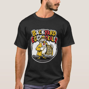 Camiseta Distribuidor de huevos de corral Diseño divertido 