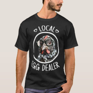 Camiseta Distribuidor de huevos local de pollo divertido pa