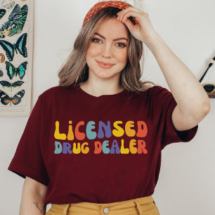 Camiseta Distribuidor de medicamentos con licencia, Licenci