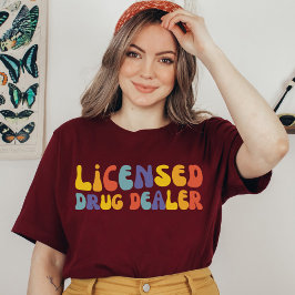 Camiseta Distribuidor de medicamentos con licencia, Licenci