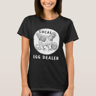 Camiseta Distribuidor local de huevos  Pollo blanqueado  Gr