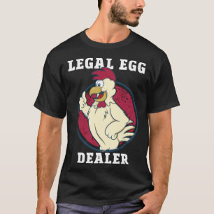 Camiseta Distribuidor local de huevos  Pollo blanqueado  Gr