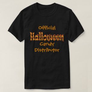 Camiseta Distribuidor oficial del caramelo de Halloween