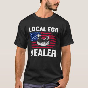 Camiseta Distribuidores Locales De Huevos De Gallina Distr