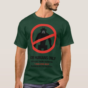 Camiseta Distrito 9 Sólo Para Humanos