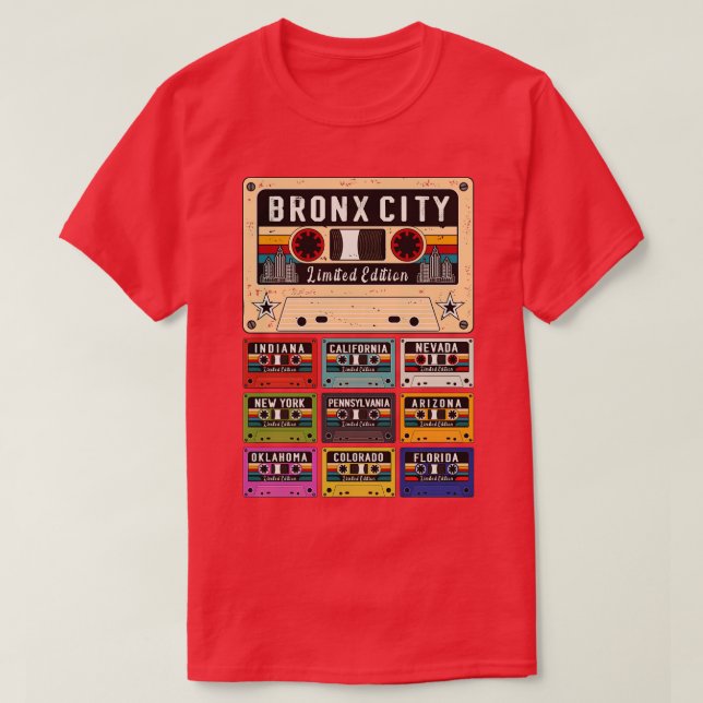 Camiseta Distrito de Bronx (Diseño del anverso)