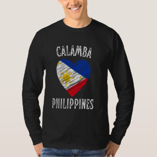 Camiseta Distrito de Calamba, ciudad de Bandera de Filipina