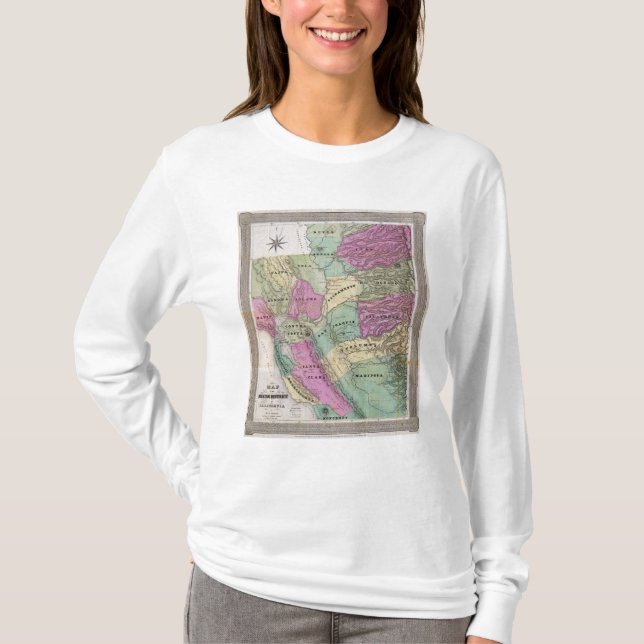Camiseta Distrito de mina de California (Anverso)