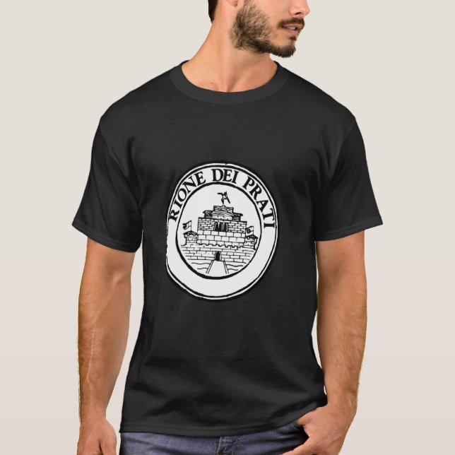 Camiseta Distrito de Prati - Símbolo de los distritos de Ro (Anverso)