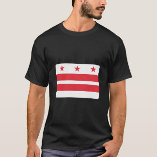 Camiseta Distrito De Washington Dc, Bandera De Columbia, Re