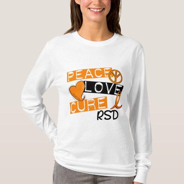 Camiseta Distrofia comprensiva refleja de la curación RSD (Anverso)