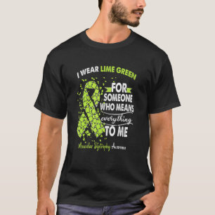 Camiseta Distrofia Muscular Conciencia Apoyo Guerrero En We
