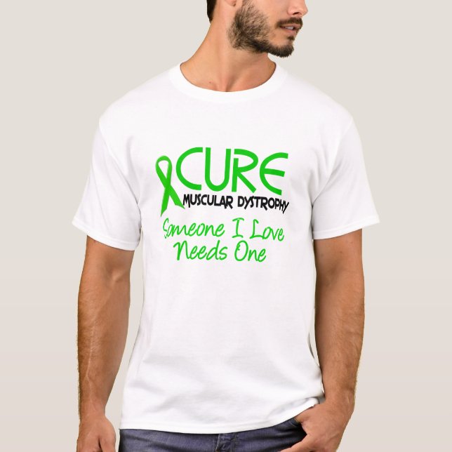 Camiseta Distrofia muscular de la CURACIÓN (Anverso)