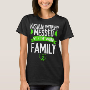 Camiseta Distrofia muscular Familia Cinta Verde Conciencia
