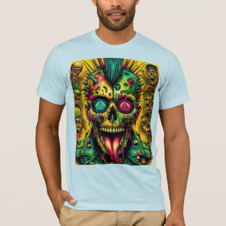 Camiseta Disturbio Punk Zombie