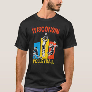 Camiseta Disturbios de Vóley Clásicos de Wisconsin