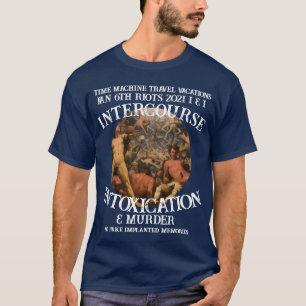 Camiseta Disturbios del 6 de enero de 2021 Trump Sin falsos