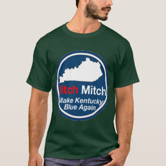 Camiseta Ditch Mitch McConnell Make Kentucky Blue Again Dem