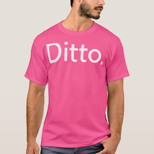 Camiseta Ditto (Anverso)