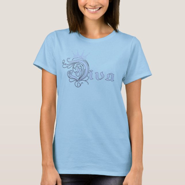 Camiseta diva (Anverso)