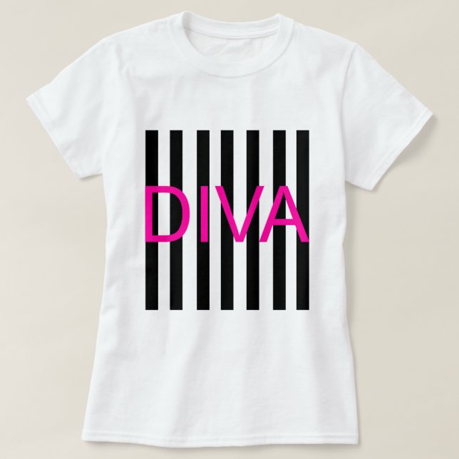 Camiseta Diva (Diseño del anverso)