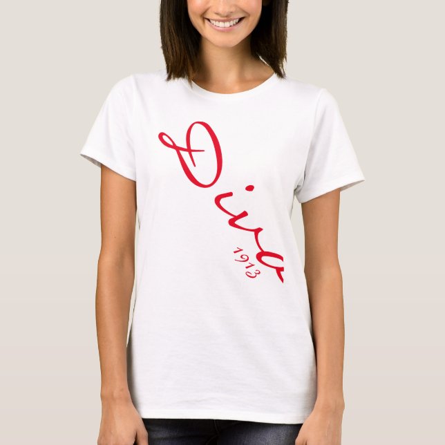 Camiseta Diva 1913 (Anverso)