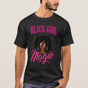 Camiseta Diva Afro Melanin Bubblegum Reina negra rosa