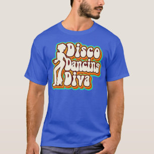 Camiseta Diva bailarina de baile retro de disfraces de los