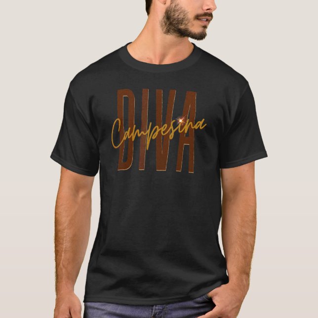 Camiseta Diva Campesina (Anverso)