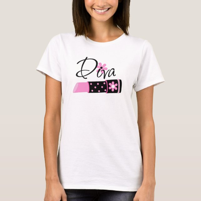 Camiseta Diva Chica Shirt (Anverso)