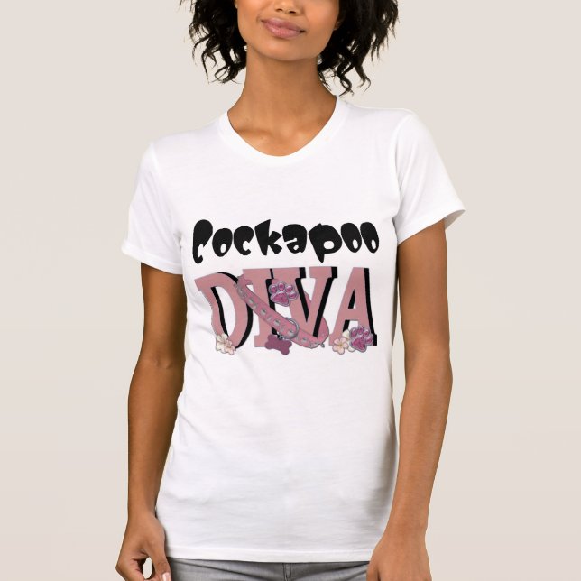 Camiseta DIVA de Cockapoo (Anverso)