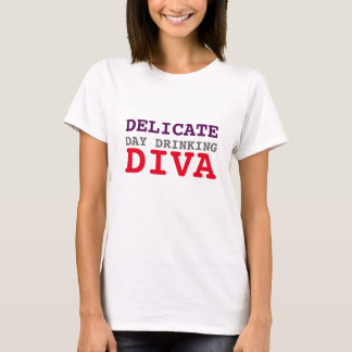 CAMISETA DIVA DE CONSUMICIÓN DEL DÍA DELICADO