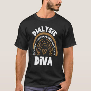 Camiseta Diva de diálisis Enfermera de riñón Bohemio Arcoír