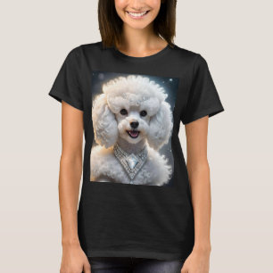 Camiseta "Diva de diamantes: El glamoroso caniche en espuma