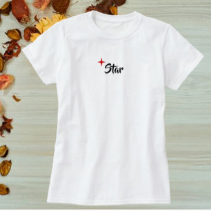 Camiseta Diva de Estrella Roja Cute
