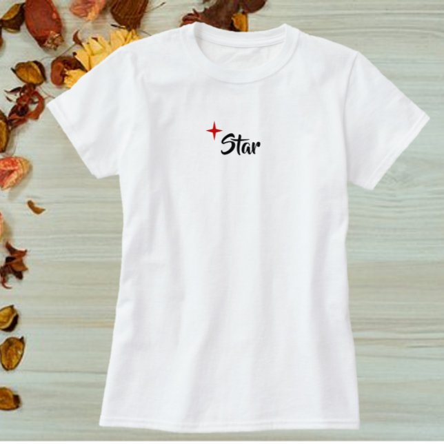 Camiseta Diva de Estrella Roja Cute (Subido por el creador)