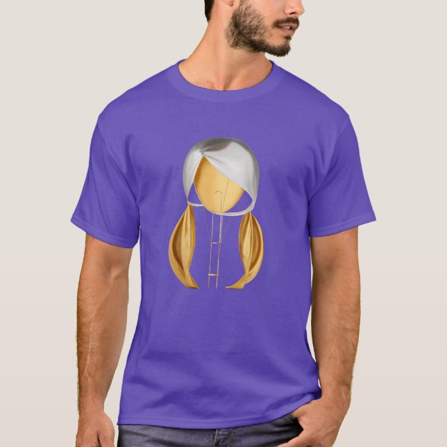 Camiseta Diva de la Moda: Diseño de Pose Glamurosa Icónica  (Anverso)