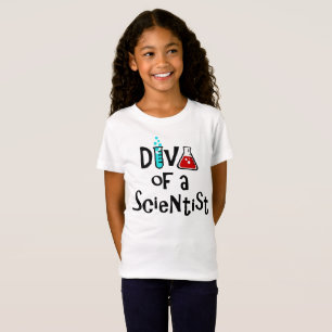Camiseta "DIVA de un científico"