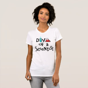 Camiseta "DIVA de un científico"