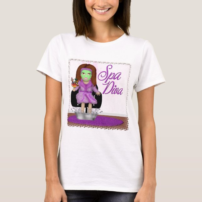Camiseta Diva del balneario (Anverso)