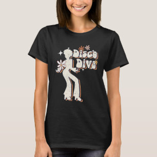 Camiseta Diva del Disco Reina del Baile Vintage Fiesta de B