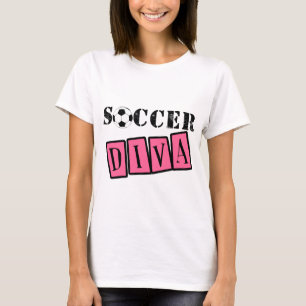 Camiseta Diva del fútbol
